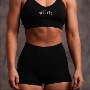 Darc Sport She Our Loyalty Katya Seamless Shorts in Black Katya Seamless Shorts